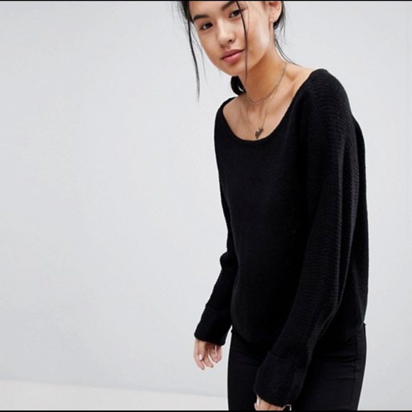 Sweaters - Boat Neck Sweater - Brand Noisy May Sweaters - Boat Neck Sweater - Brand Noisy May